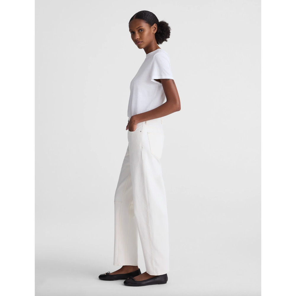 Madewell The Tall Darted Barrel Leg Jean Vintage Canvas Rigid Denim 26T NWT - Picture 3 of 16